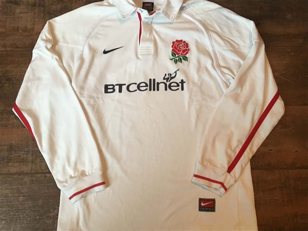 1999 to 2001 England Rugby Shirt